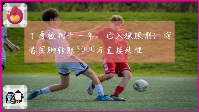 丁勇被判十一年，已入狱服刑；海港国脚转账5000万直接处理